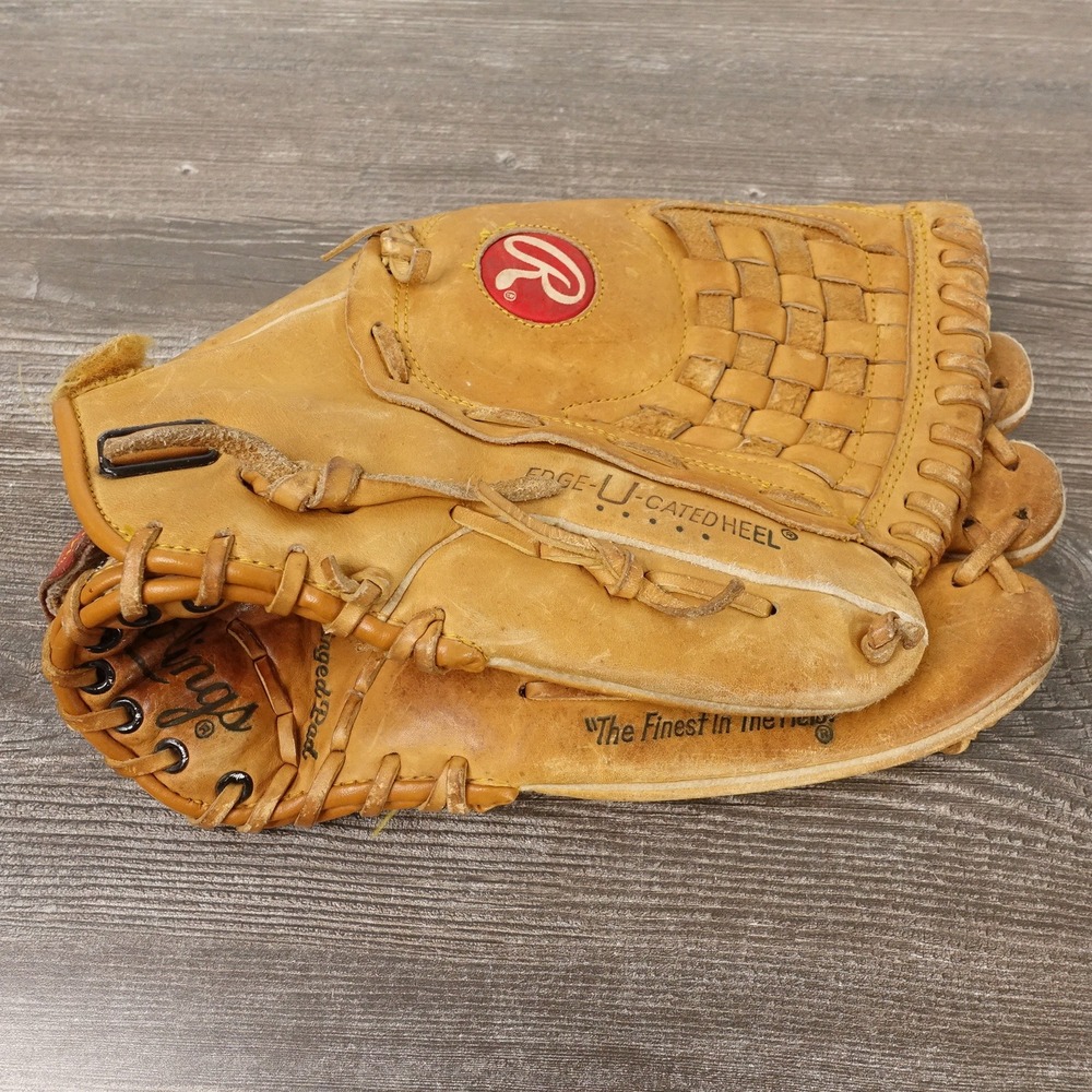 Rawlings Baseball Glove CHAXL 14 Inch Tan Good Super Size Fastback Holdster